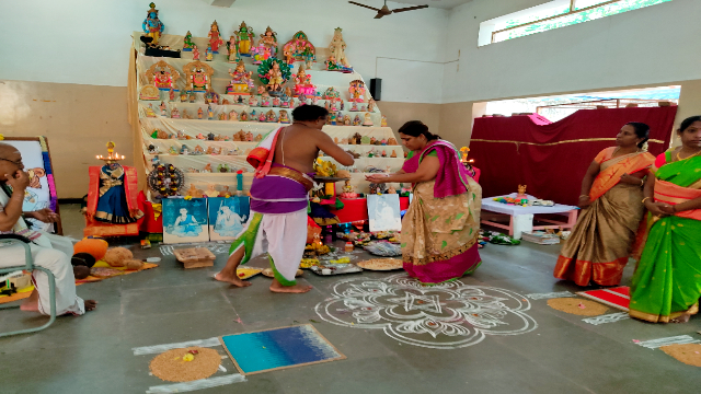 Navarathri and Aksharabhyasam 